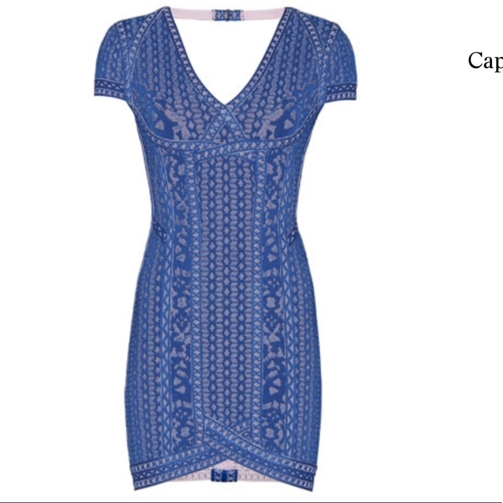 COPY - Herve Leger jacquard dress